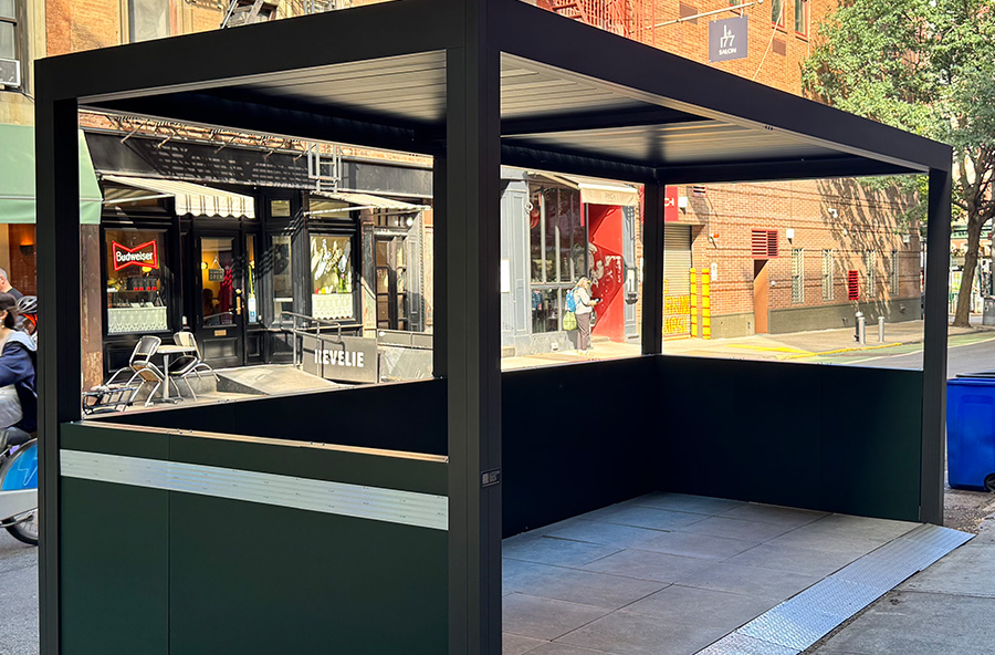 Outdoor Dining Roadway Structures for sale in NYC